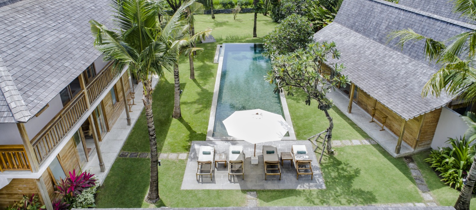 Exterior area of Villa Hiburan in Bali