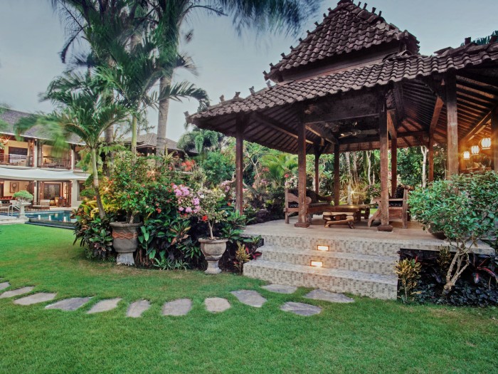 Garden of Villa Amaia in Bali