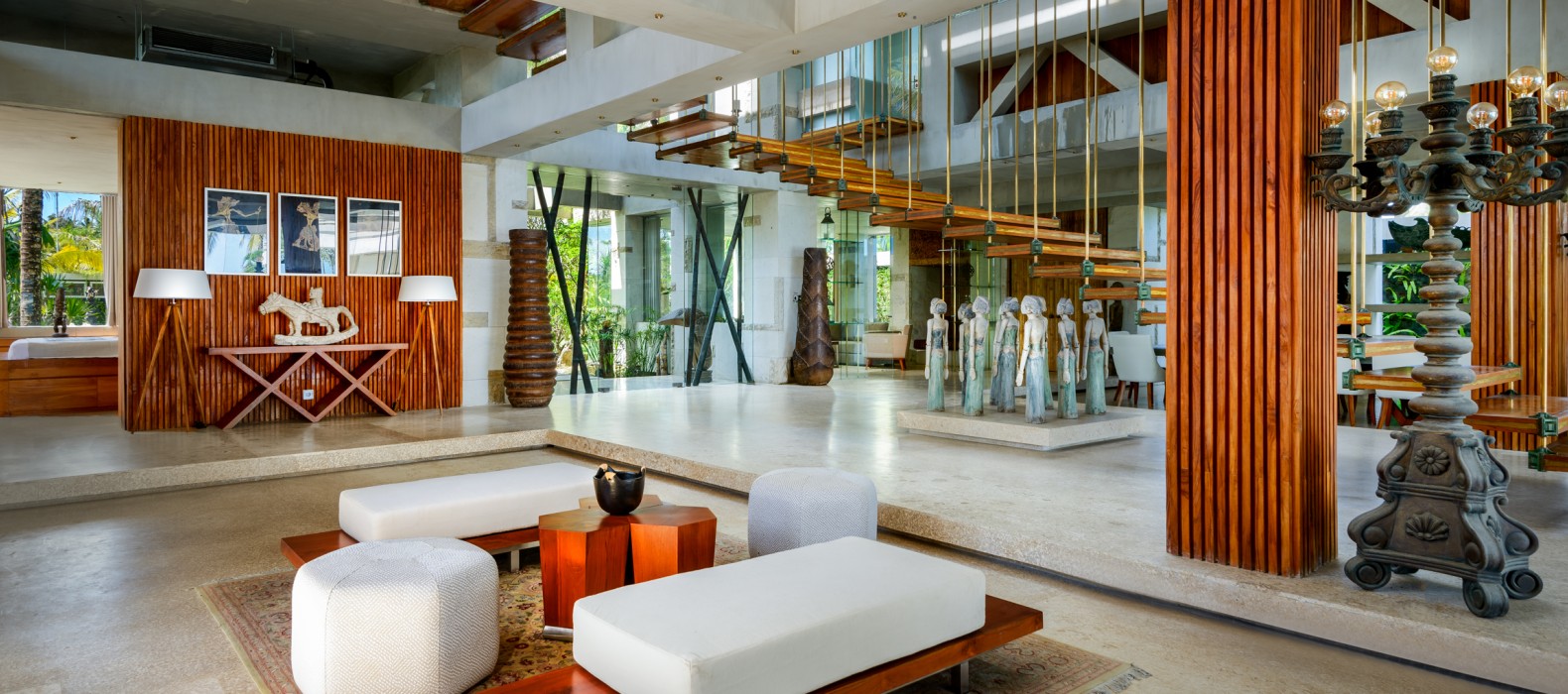 Living room of Villa La Vela in Bali