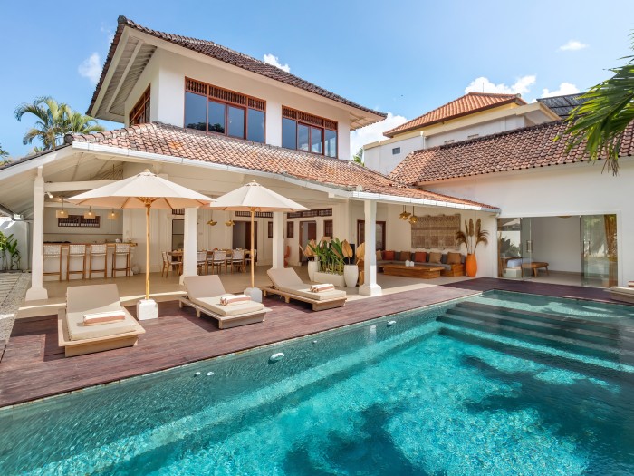 Exterior villa view of Villa Lisabella in Bali