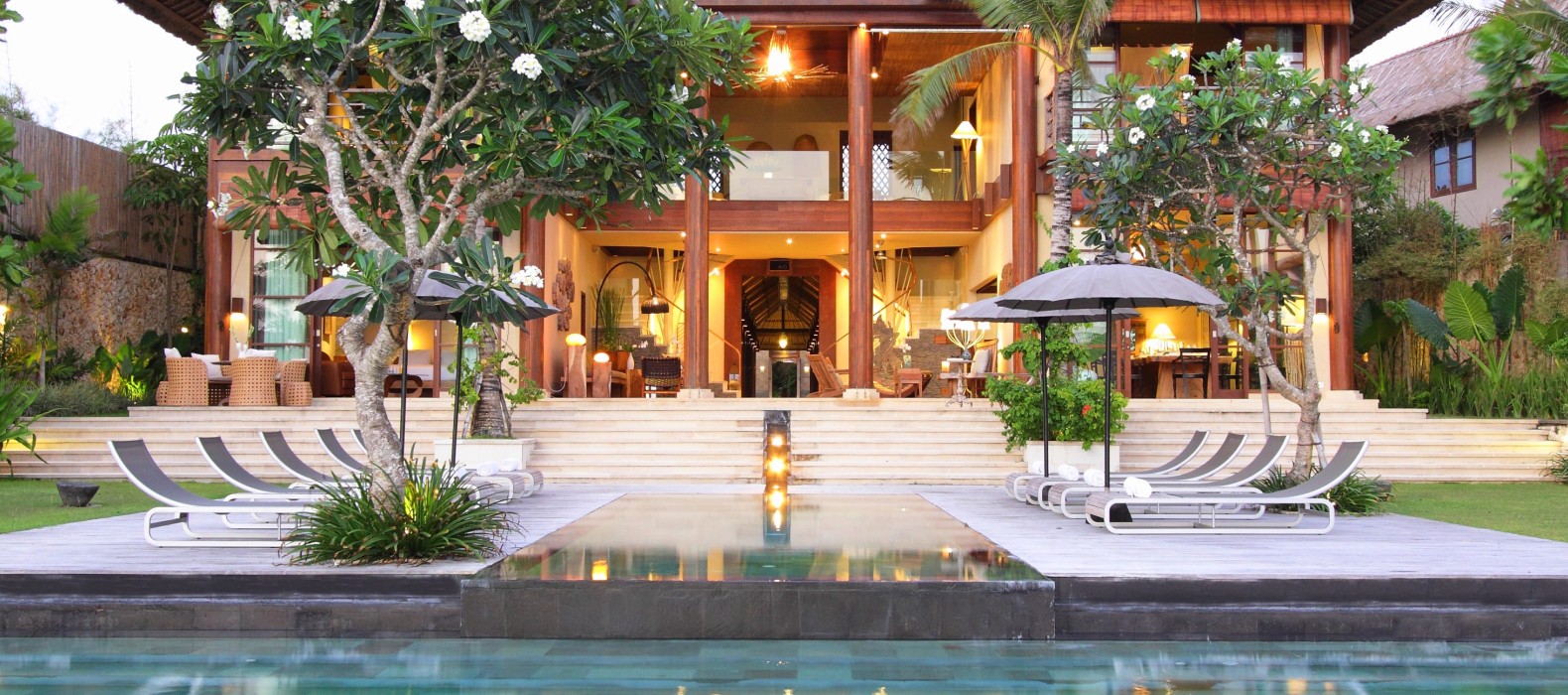 Exterior villa view of Villa Nava in Bali