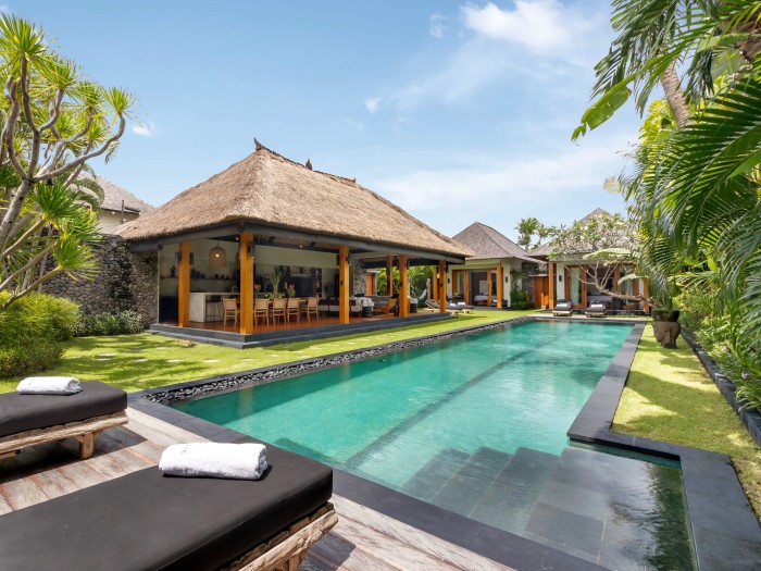 Exterior area of Villa Wolfe in Bali