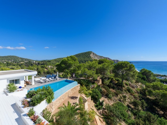 Exterior view of Villa Blue Dreams in Ibiza