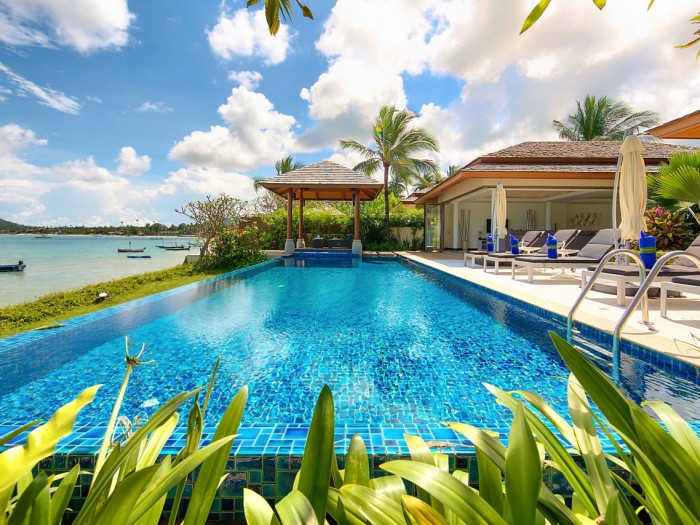 Exterior pool of Villa Beautiful Life in Koh Samui
