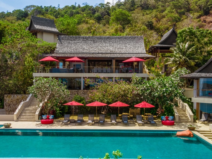 Exterior villa view of Villa Hidden Fairyland in Koh Samui