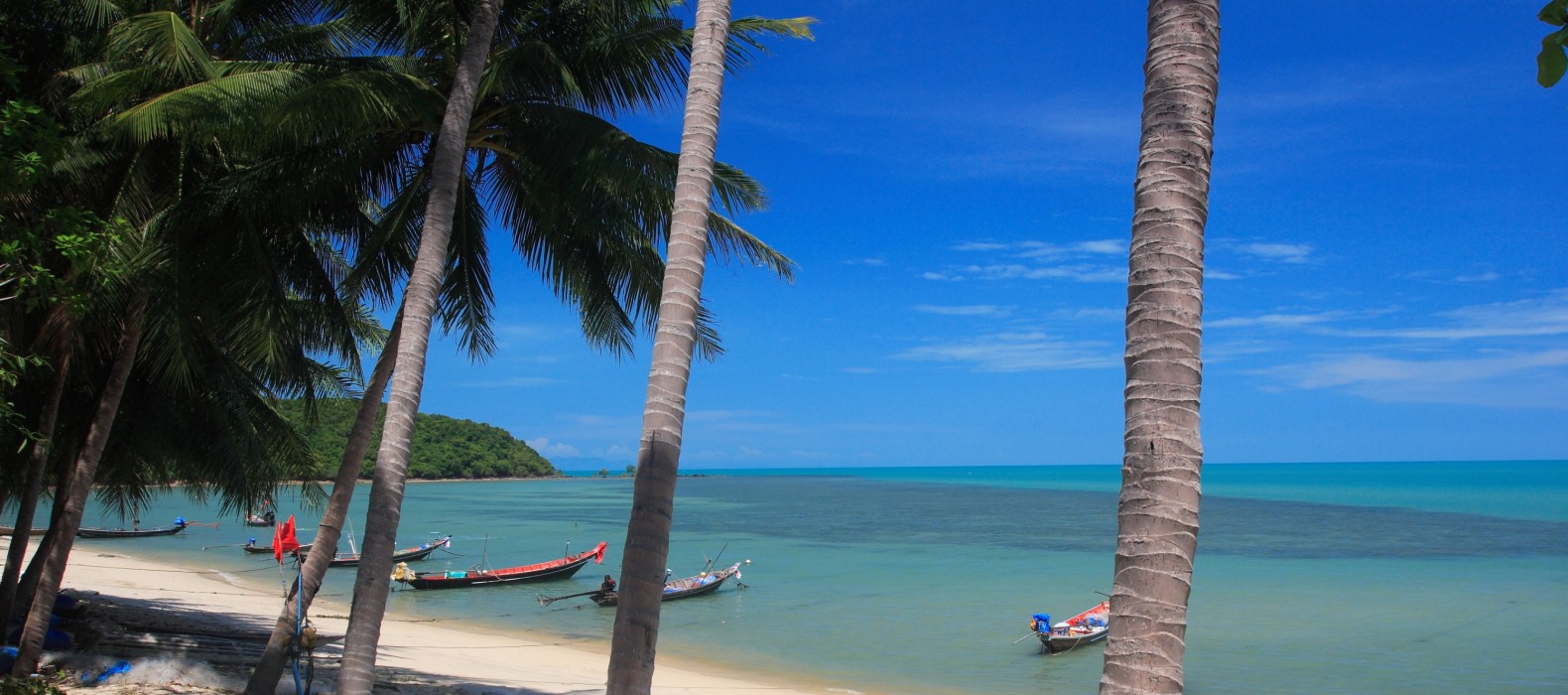 Beach view of Villa Samui Elegance in Koh Samui
