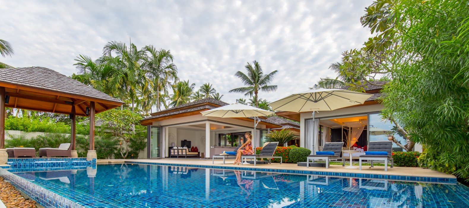 Exterior pool of Villa Samui Love in Koh Samui