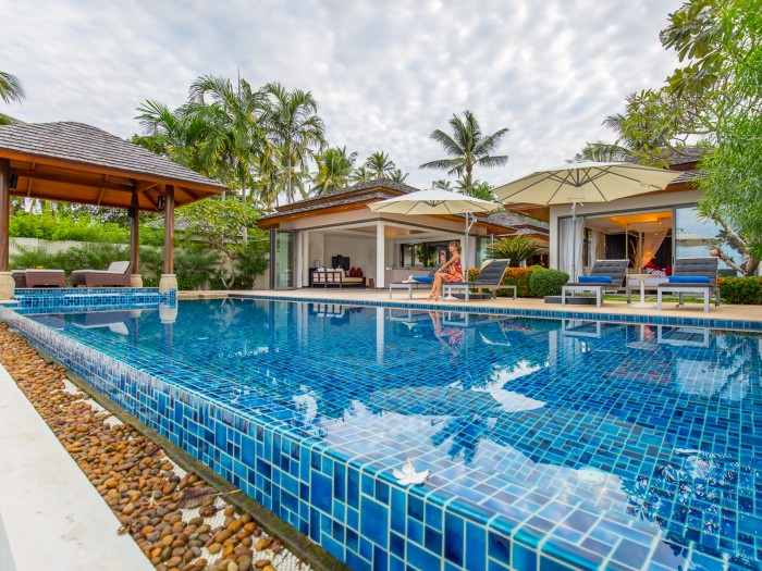 Exterior pool of Villa Samui Love in Koh Samui